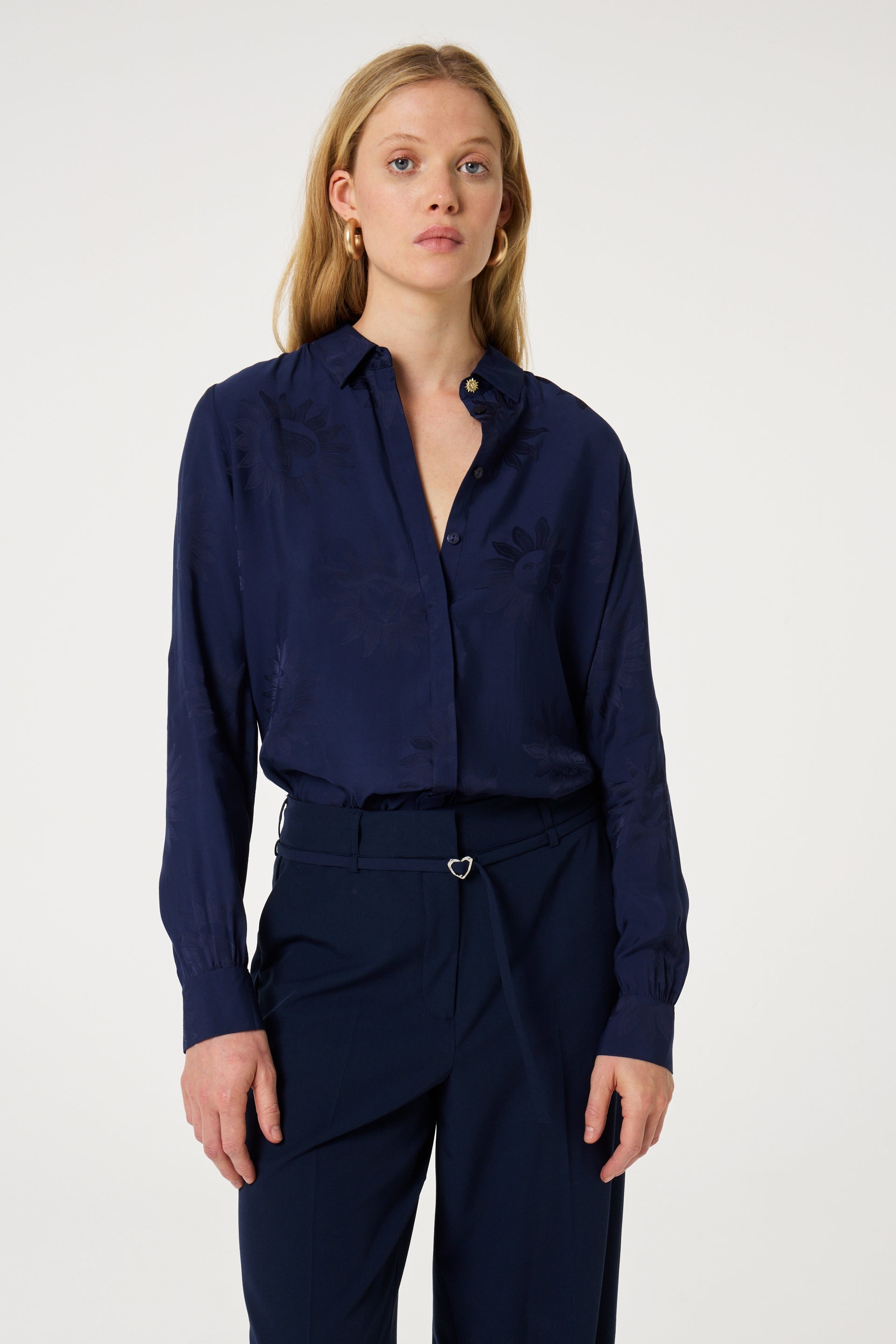 Sancho Blouse | After Midnight Blue