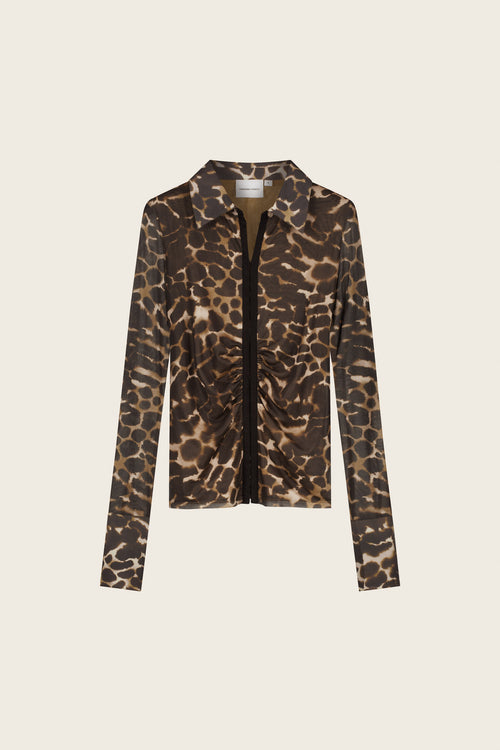 Yanna Blouse | Toffee/Camel Club