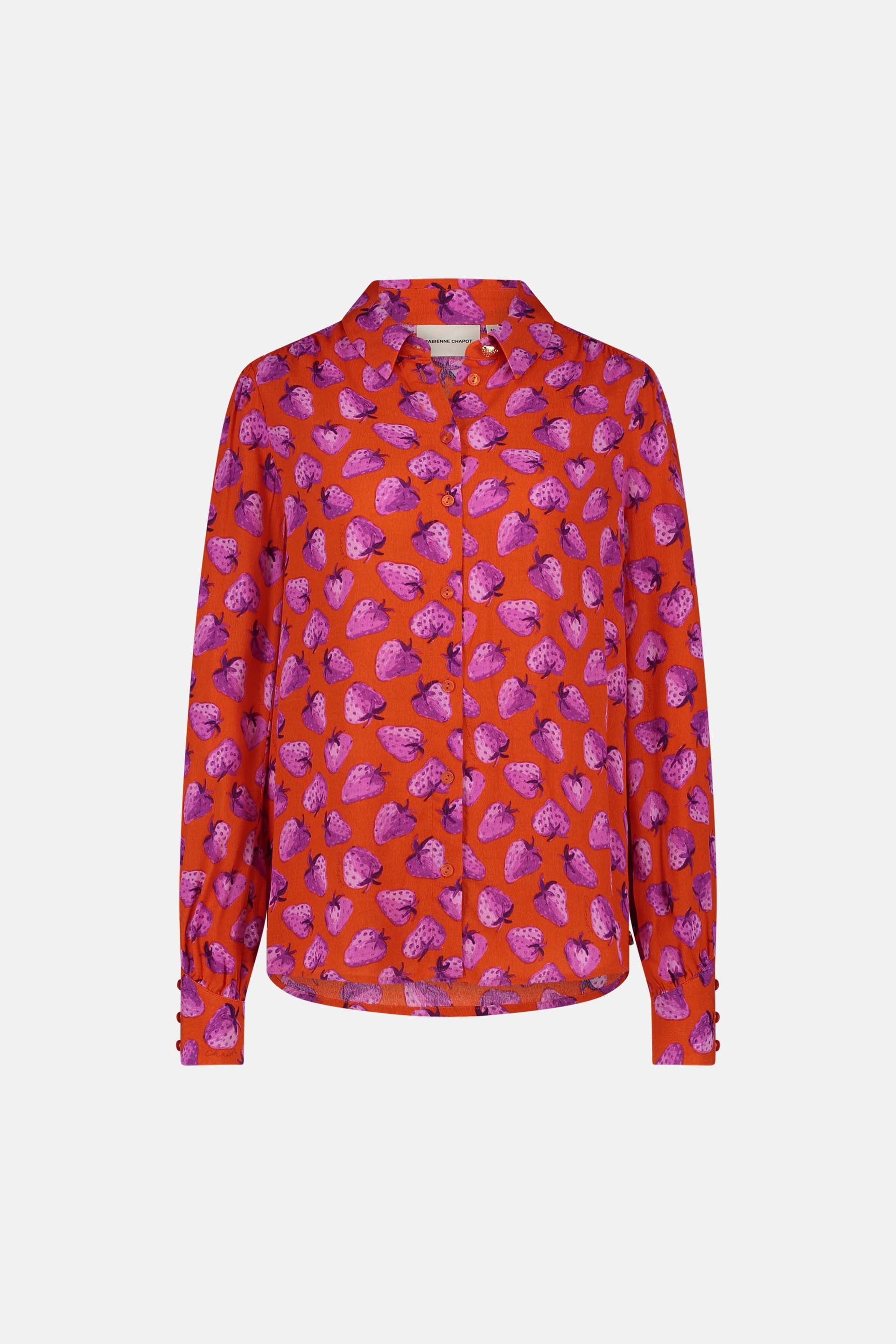 Coco Blouse | Tangerine/Pink Dream