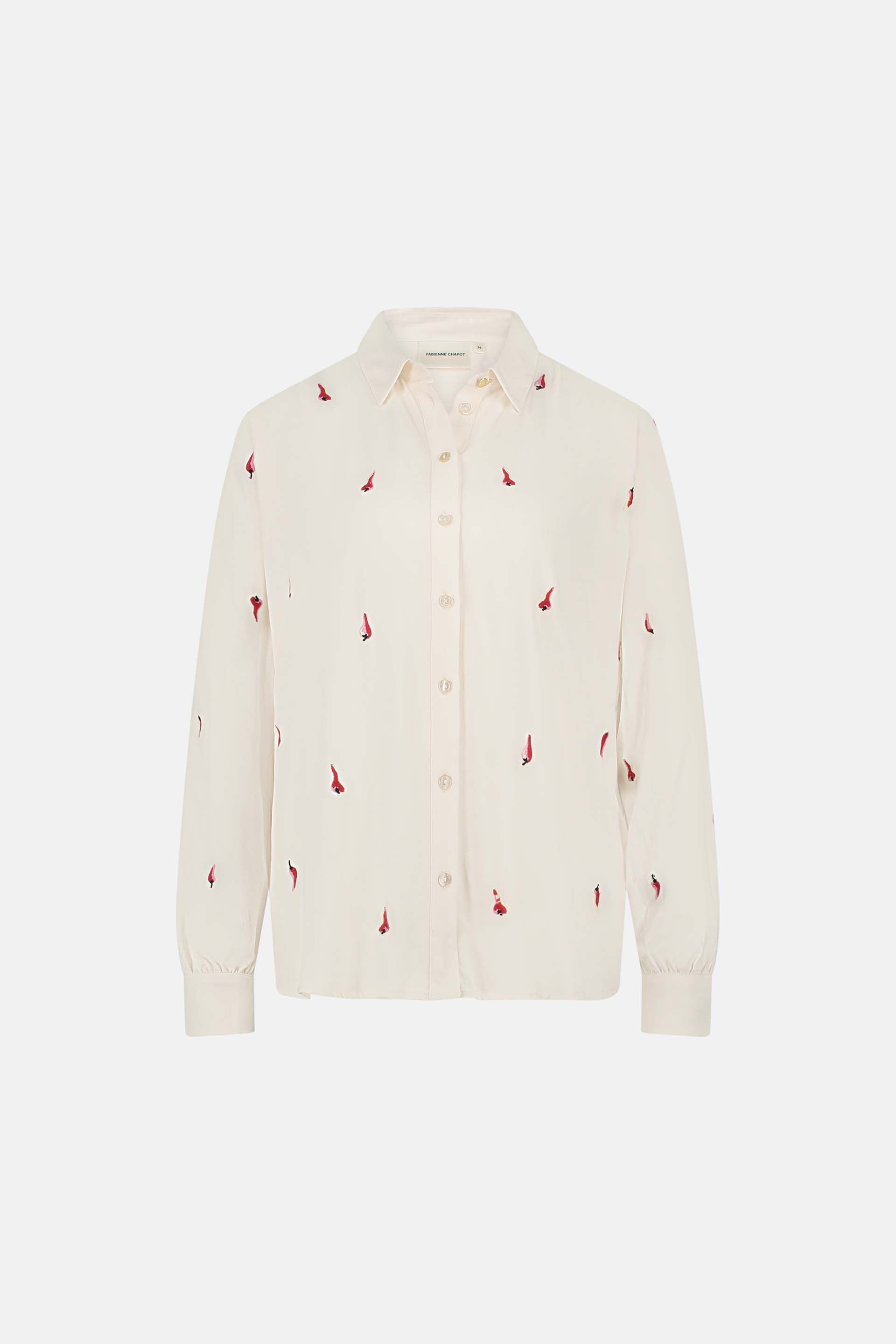 Lot Embro Blouse | Cosy White