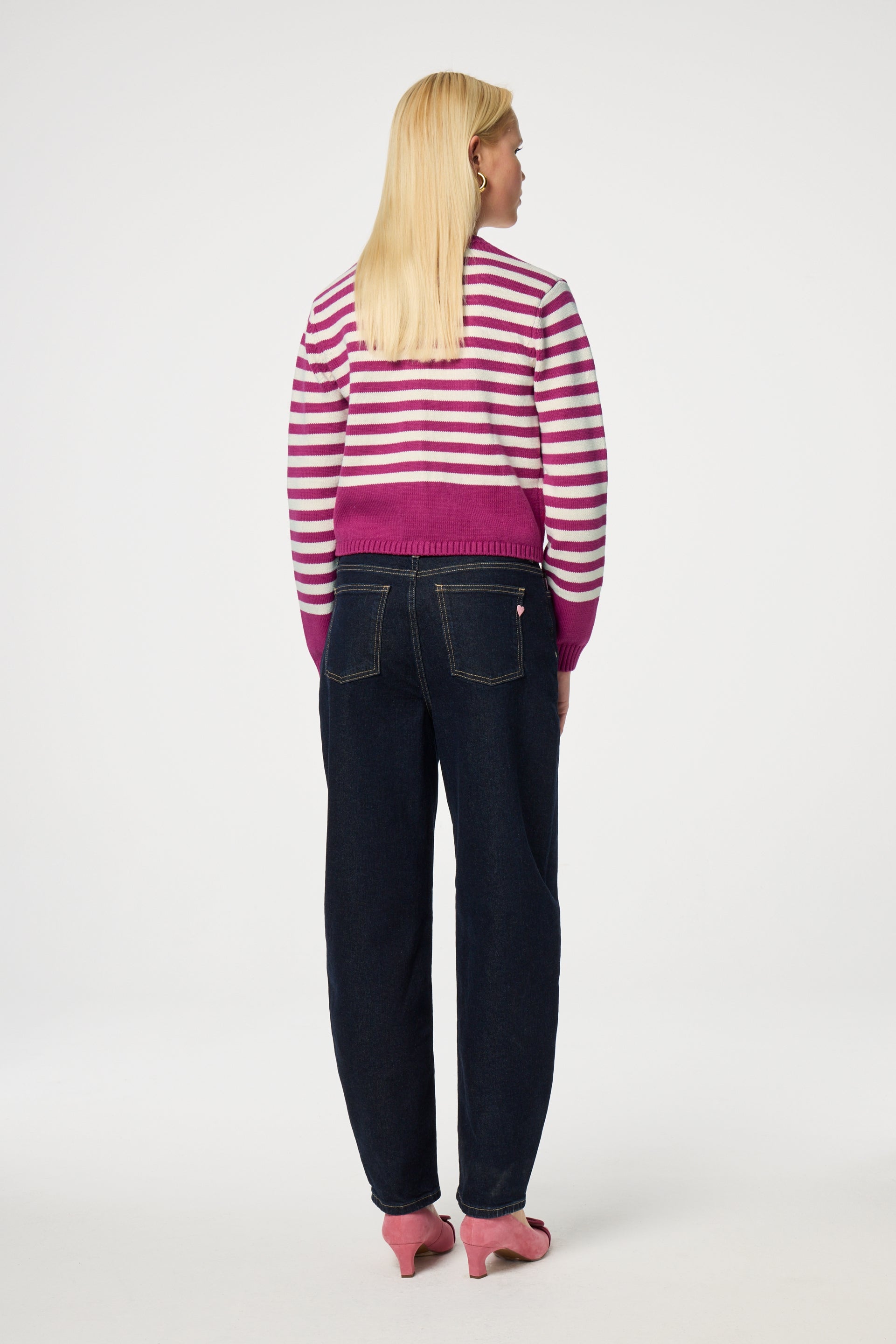 Stine Cardigan | Plum Party