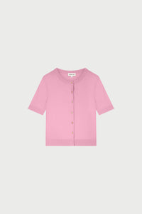 Molly Short Sleeves Cardigan | Pink Rendez Vous