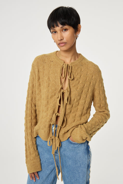 Chelsea Cardigan | Quick Sand Melange