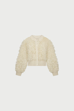 Dolly Cardigan | Cosy White