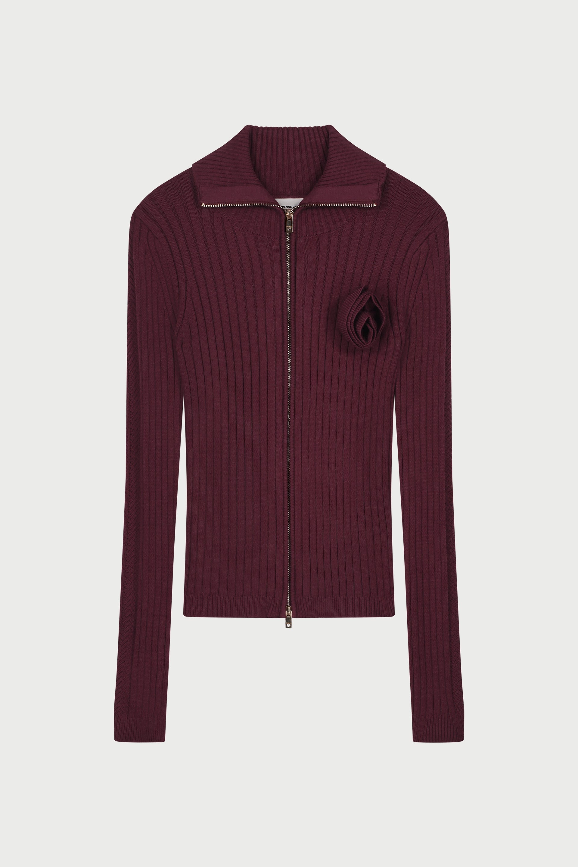 Vesta Cardigan | Deep Burgundy