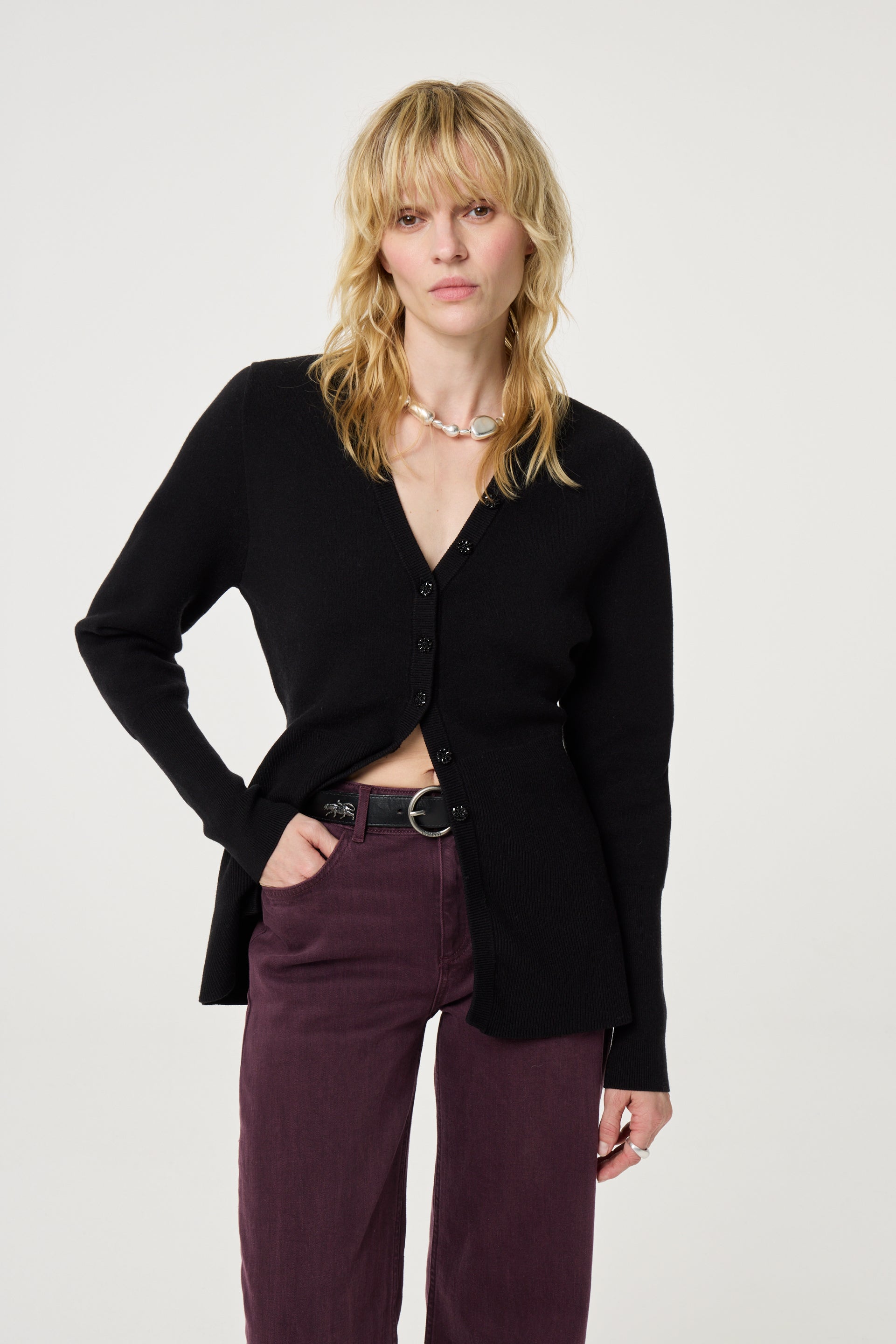 Biba Cardigan | Black