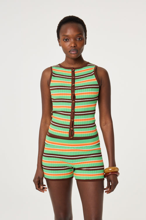 Lux Cardigan | Striped