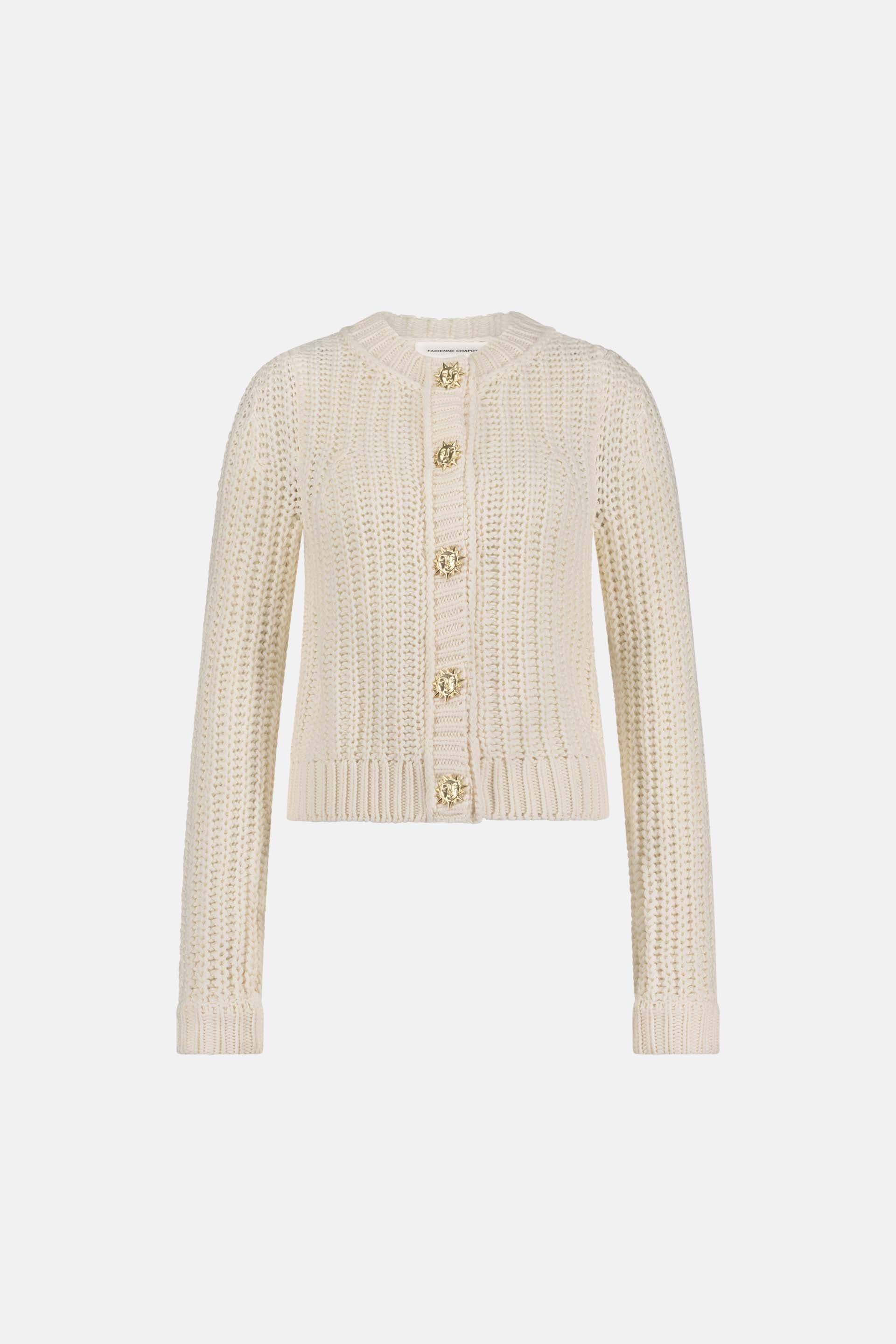 Sun Cardigan | Cosy White