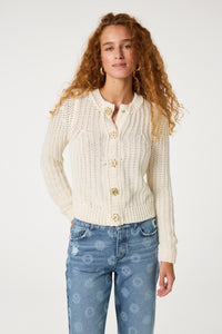 Sun Cardigan | Cosy White