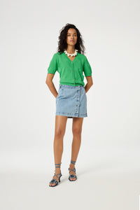 Maddy Cardigan | Green Apple