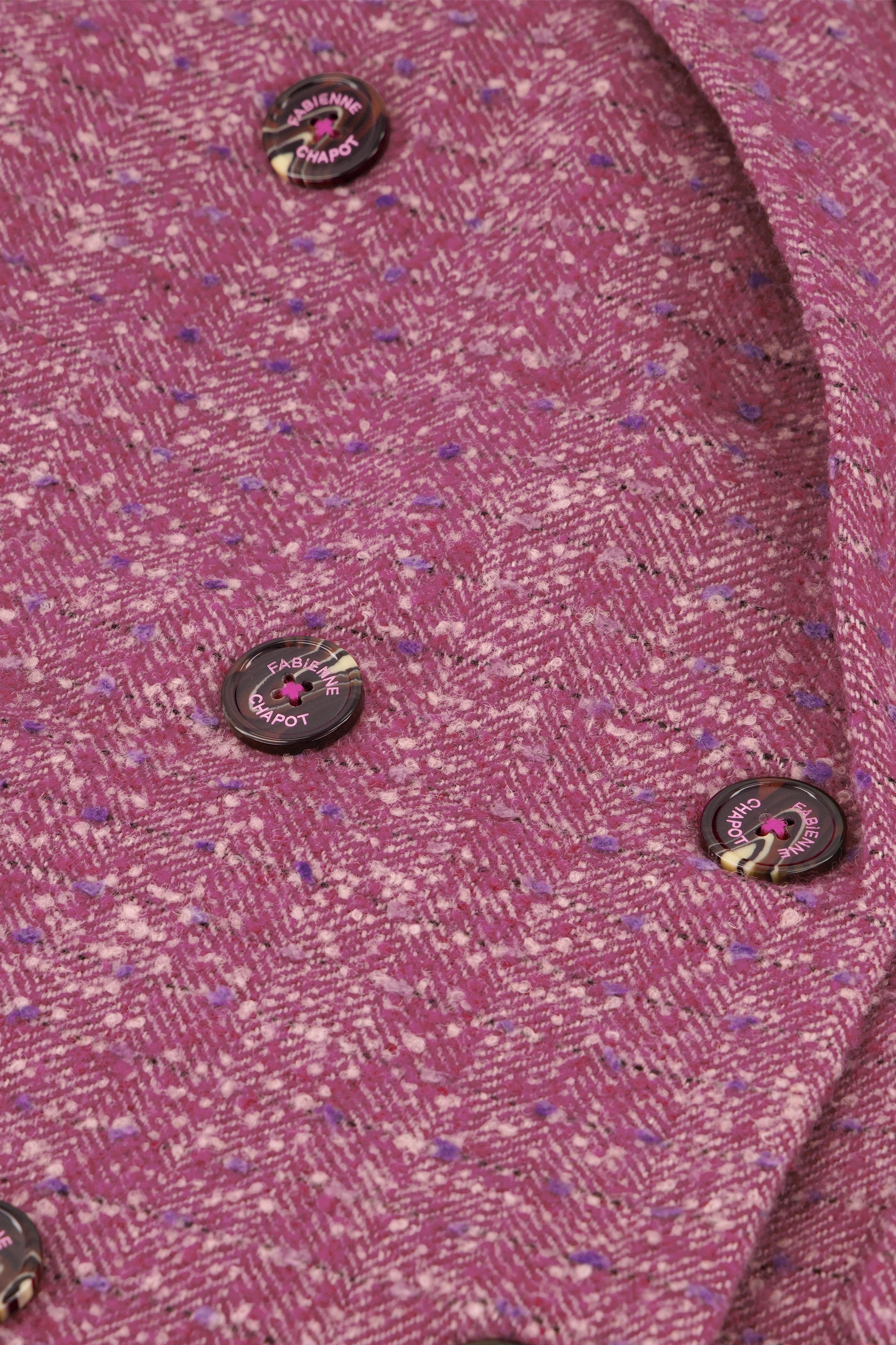 Sabine Coat | Pink Pretty Lips