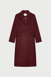 Sophia Coat | Deep Burgundy