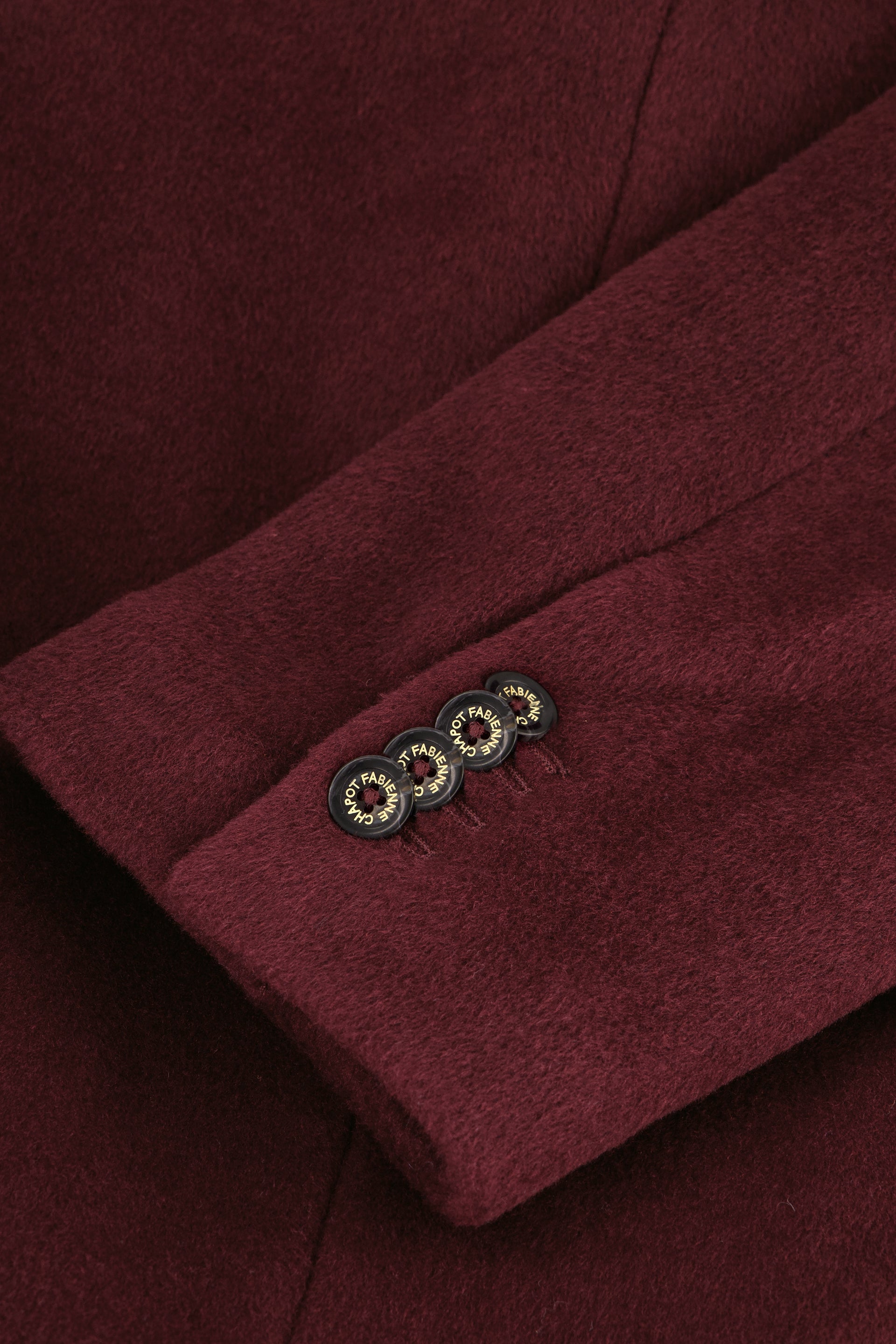 Sophia Coat | Deep Burgundy