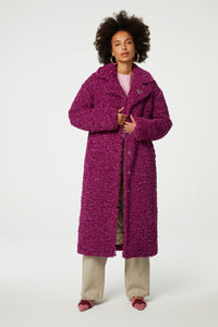 Nicole Coat | Raspberry