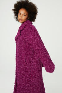 Nicole Coat | Raspberry