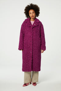Nicole Coat | Raspberry