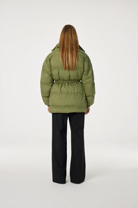 Cisca Puffer Coat | Martini Olive