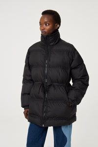 Cisca Puffer Coat | Black