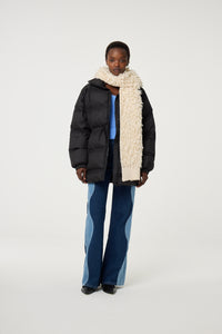 Cisca Puffer Coat | Black