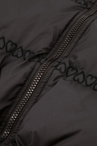 Cisca Puffer Coat | Black