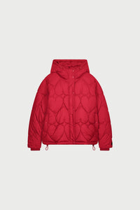 Prisca Puffer | Disco Red
