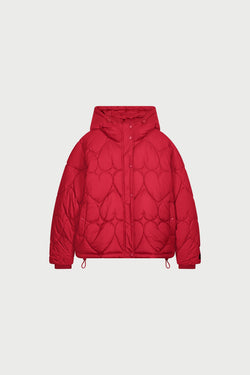 Prisca Puffer | Disco Red