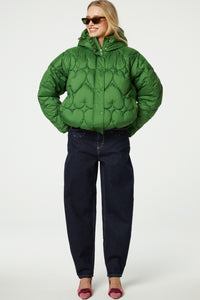 Prisca Short Puffer | Artichoke