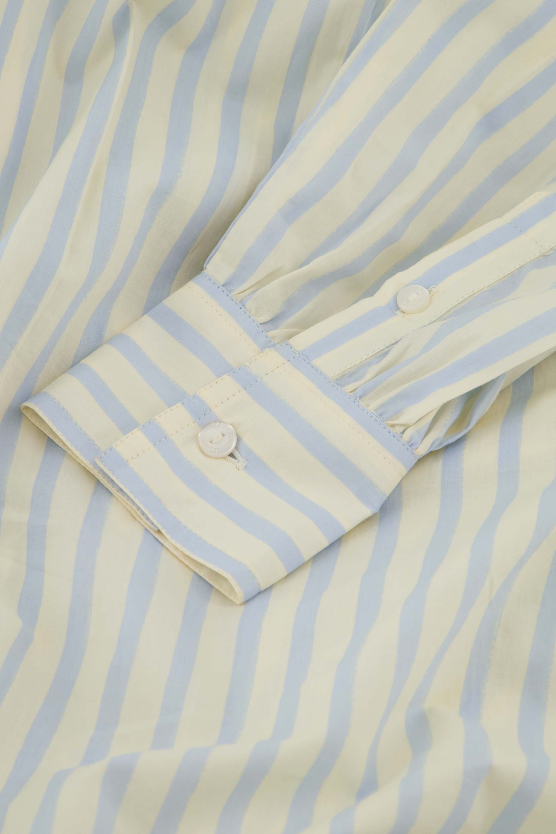 Allie Dress | Warm White/Pool Blue