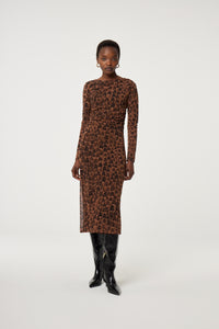 Ashley Dress | Burnt Sugar/Black