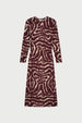 Quint Dress | Deep Burgundy/Creme