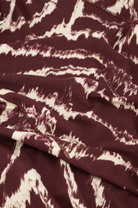 Quint Dress | Deep Burgundy/Creme