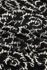 Ashley Dress | Black/White