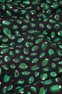 Maartje Dress | Creme Brulee/Green G