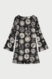 Emile Dress | Black/Creme Brulee