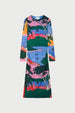 Samara Dress | Marina Blue/Evergreen