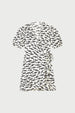 Ariel Dress | Cosy White/Black