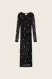 Ashley Dress | Black/Cosy White