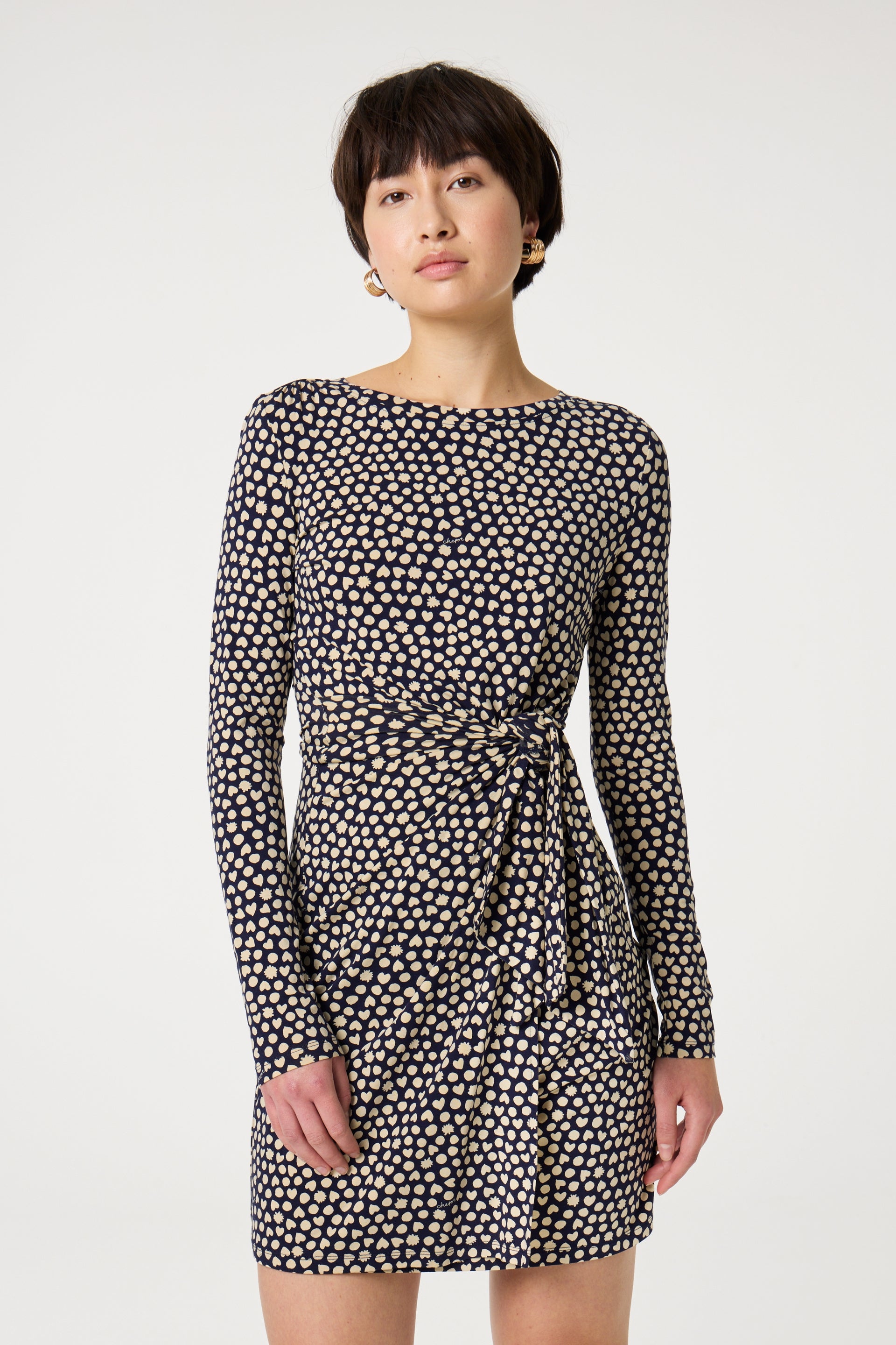 Lilo Short Dress | After Midnight Blue/