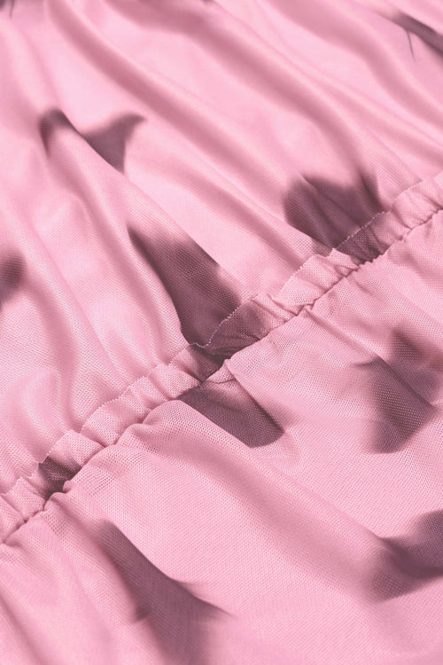 Lilea Dress | Pink Rose/Brown