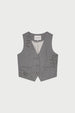 Gigi Gilet | Grey Melange
