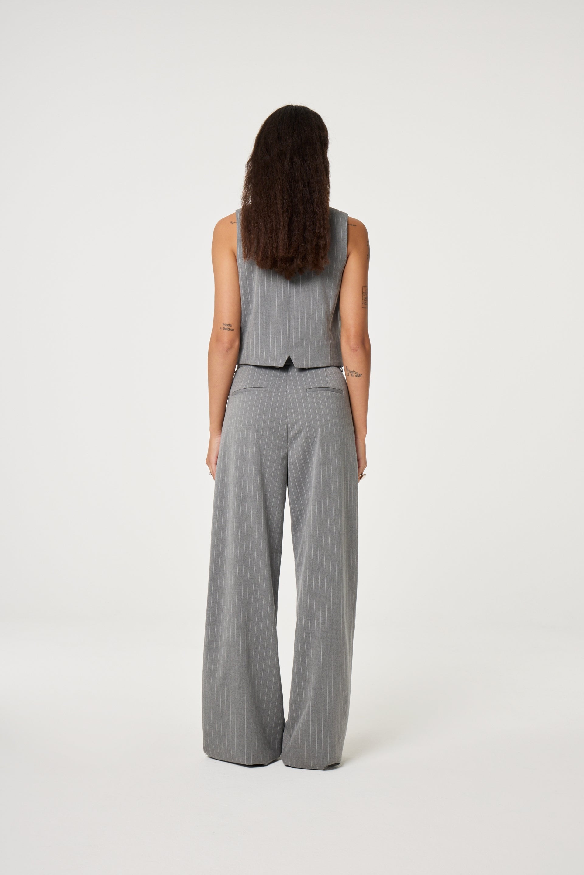 Gigi Gilet | Grey Melange