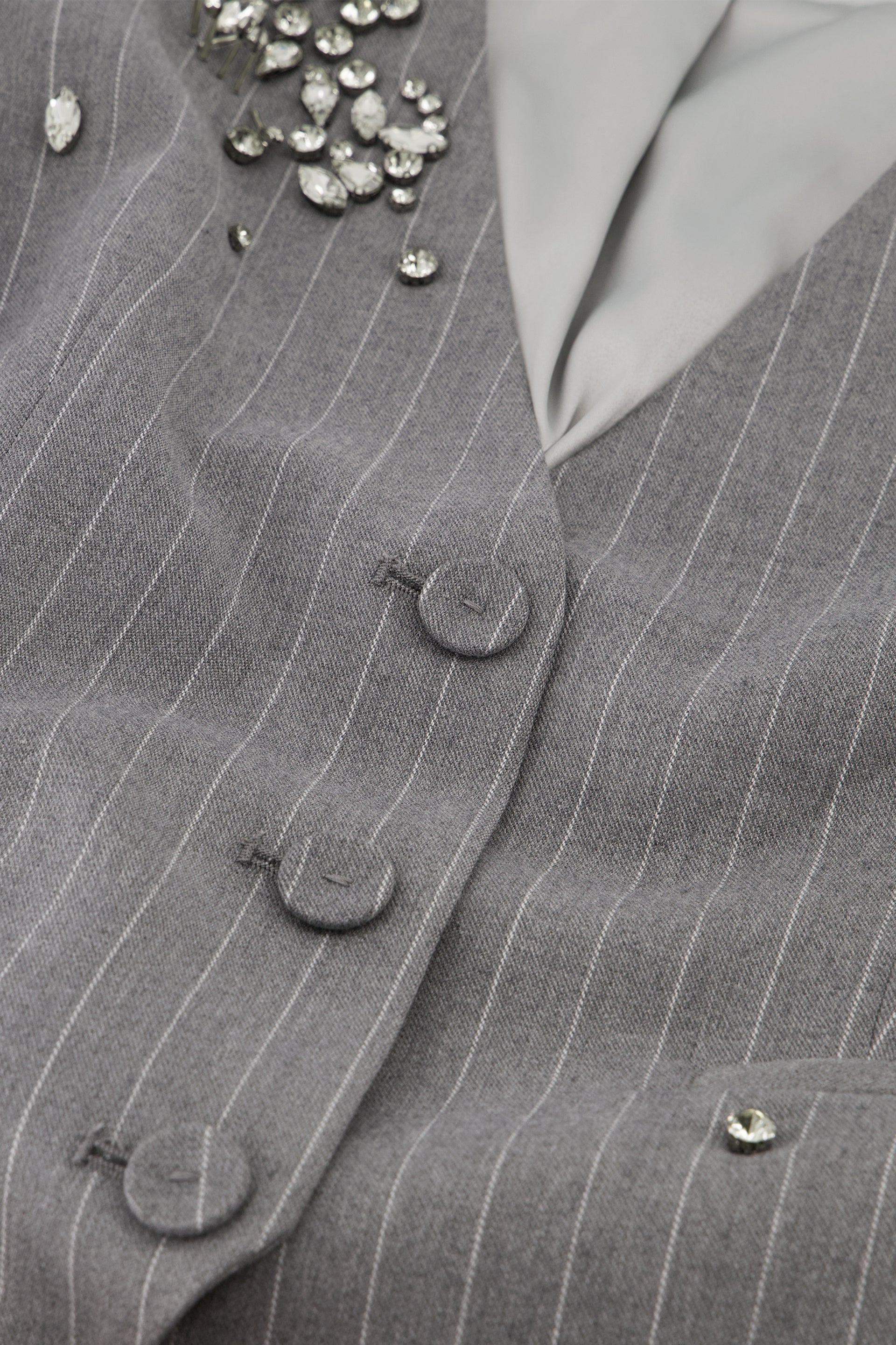 Gigi Gilet | Grey Melange