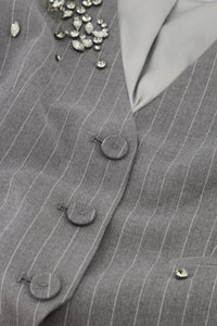 Gigi Gilet | Grey Melange