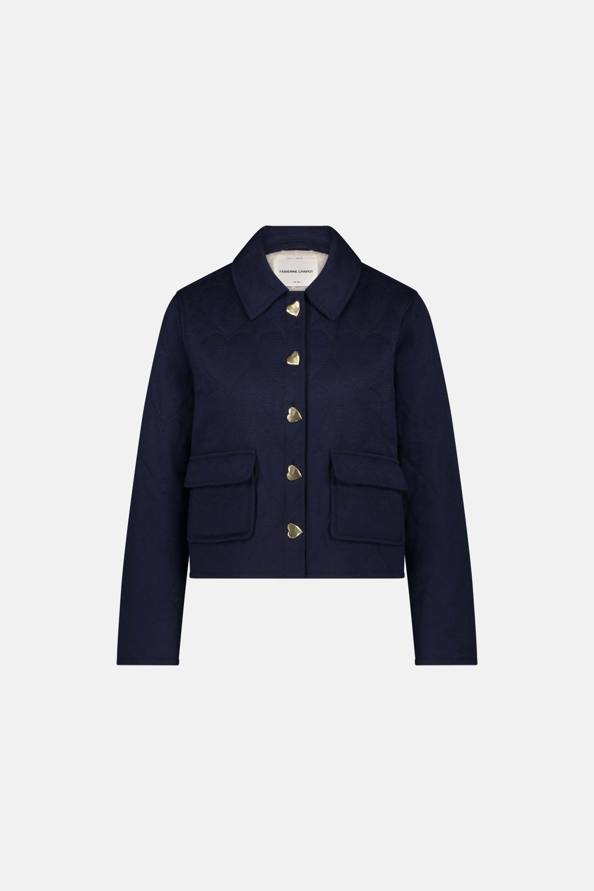 Jackie Padded Jacket | After Midnight Blue