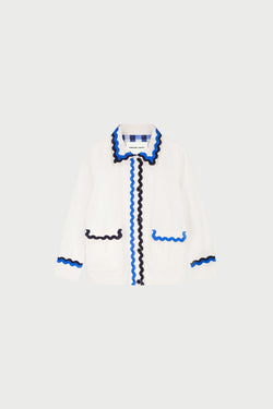 Melodie Jacket | Cosy White