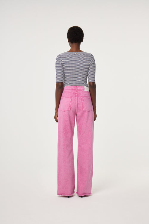 Zoe Boyfriend Jeans | Flashy Pink