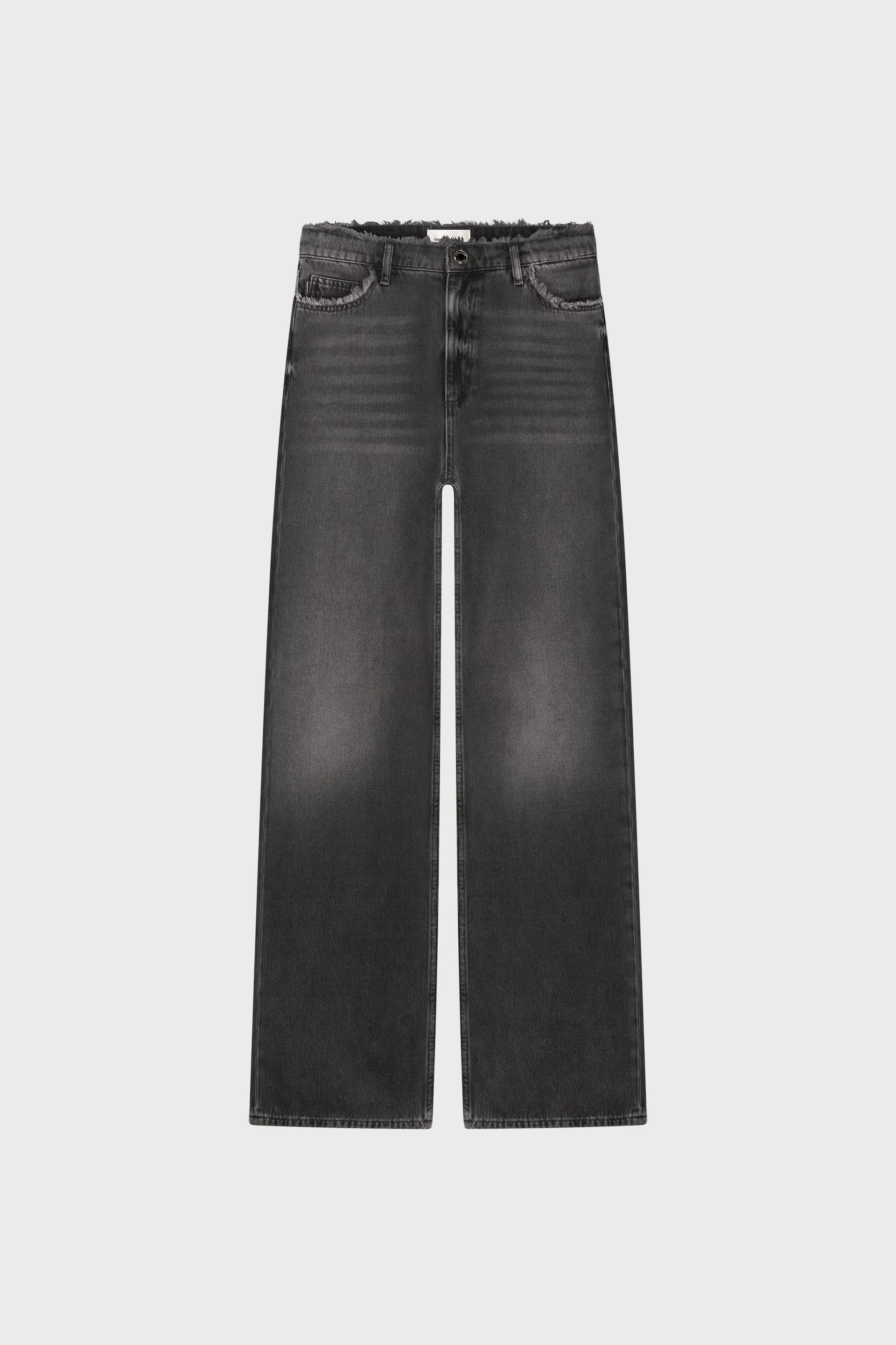 Zoe Boyfriend Jeans | Washed Black