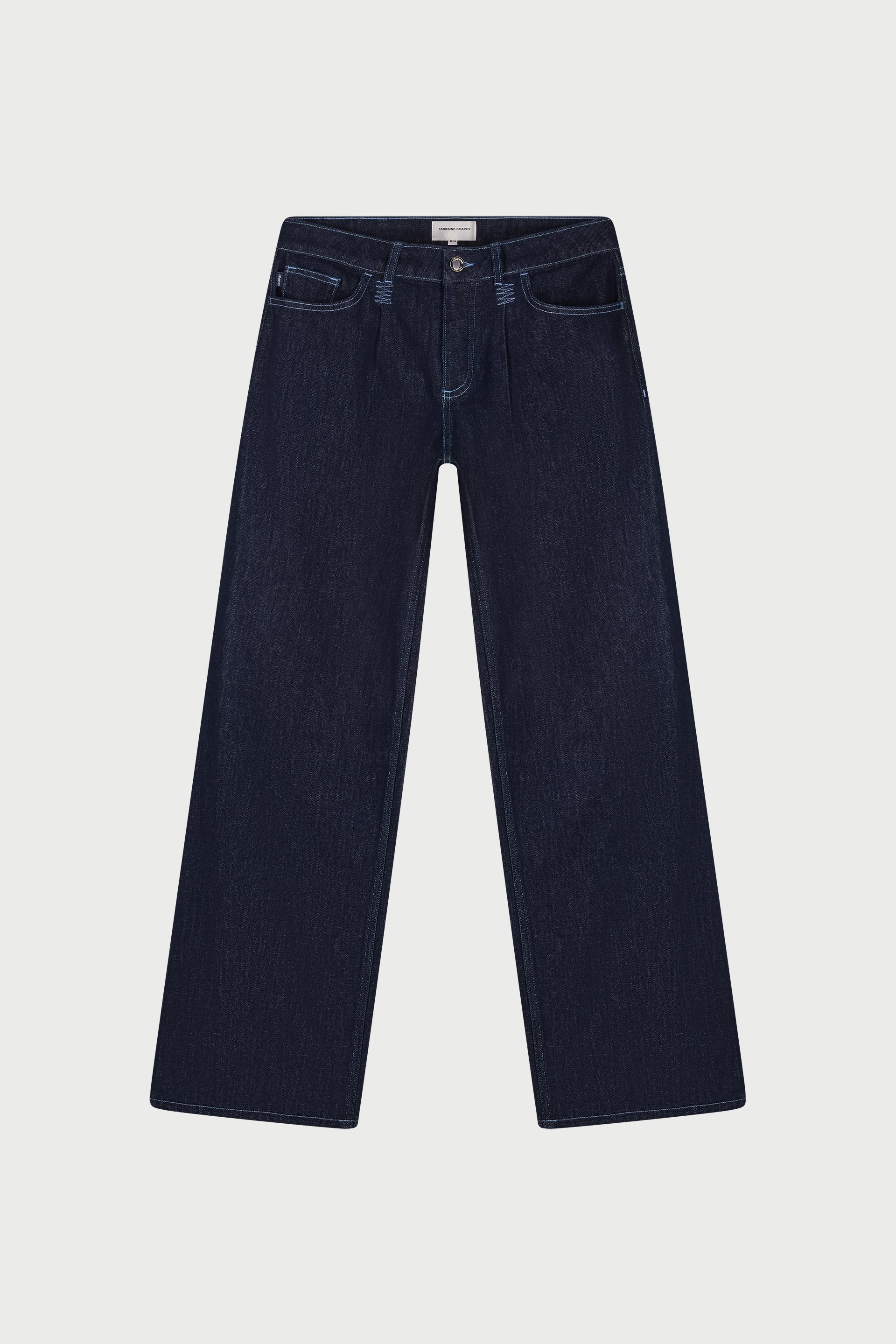 Lucy Wide Leg Jeans | Rinsed