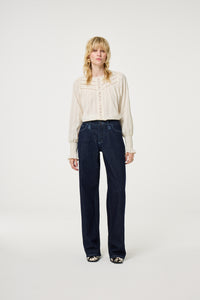 Lucy Wide Leg Jeans | Rinsed