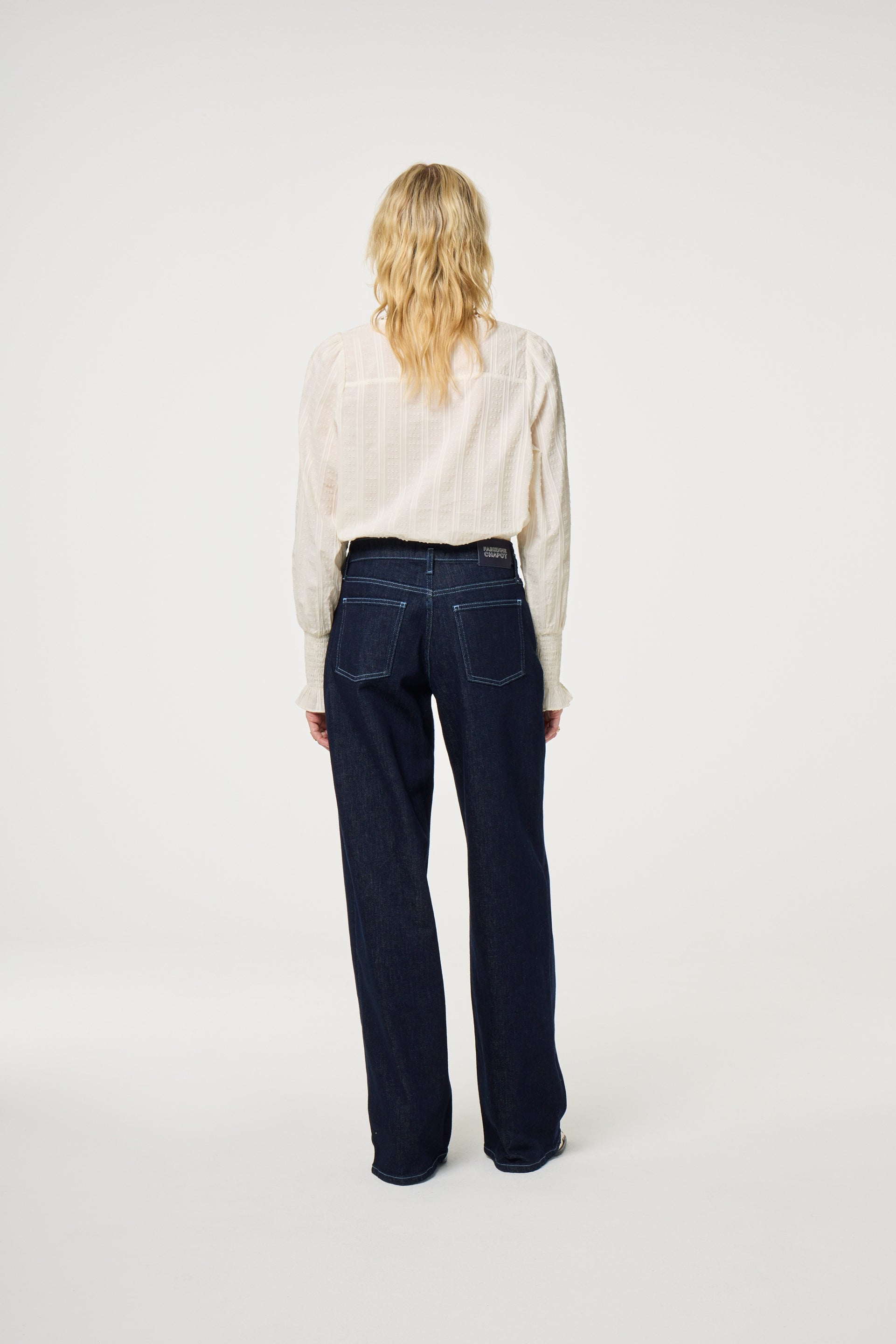 Lucy Wide Leg Jeans | Rinsed